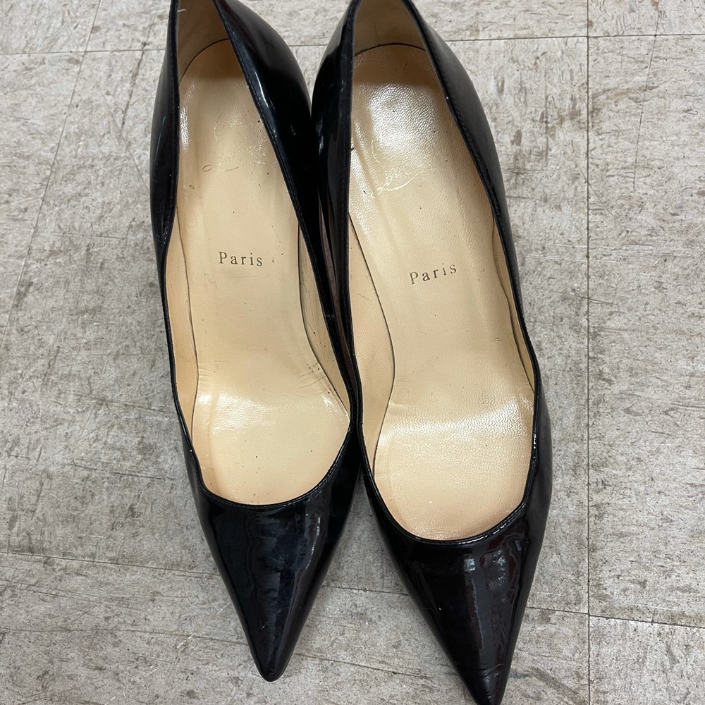 Christian louboutin size 10 3 inch heels authentic - Picture 10 of 15